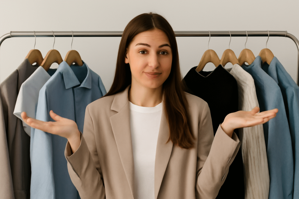 Roupas Curingas no Guarda Roupa Feminino