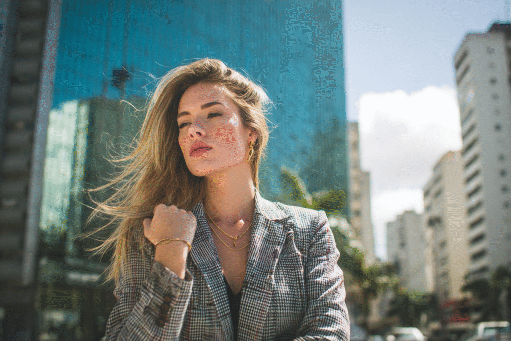 Look Moderno e Estiloso com Blazer Feminino