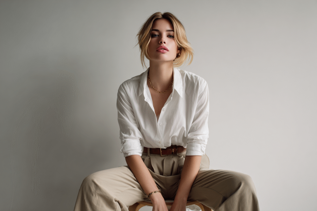Como aplicar o estilo minimalista feminino na construção da imagem pessoal