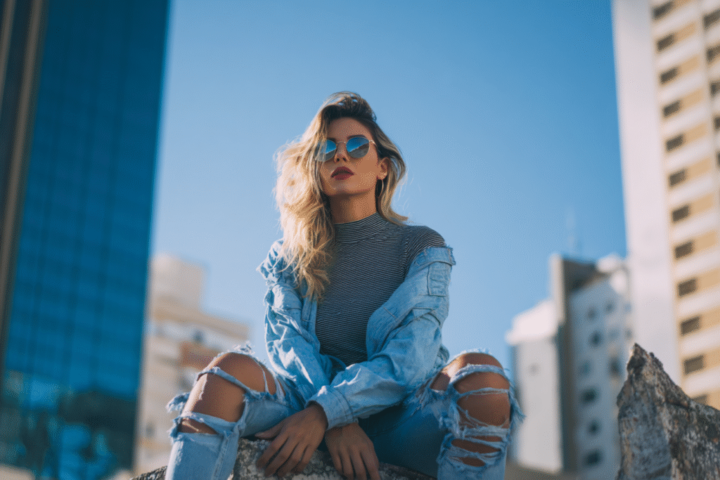 Jeans destroyed como deixar o look moderno sem exagero