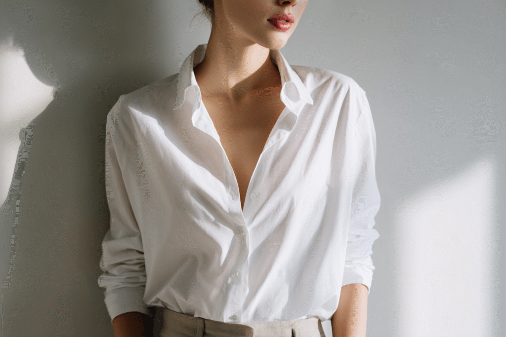 Como dobrar a manga da camisa para um ar despojado e chic