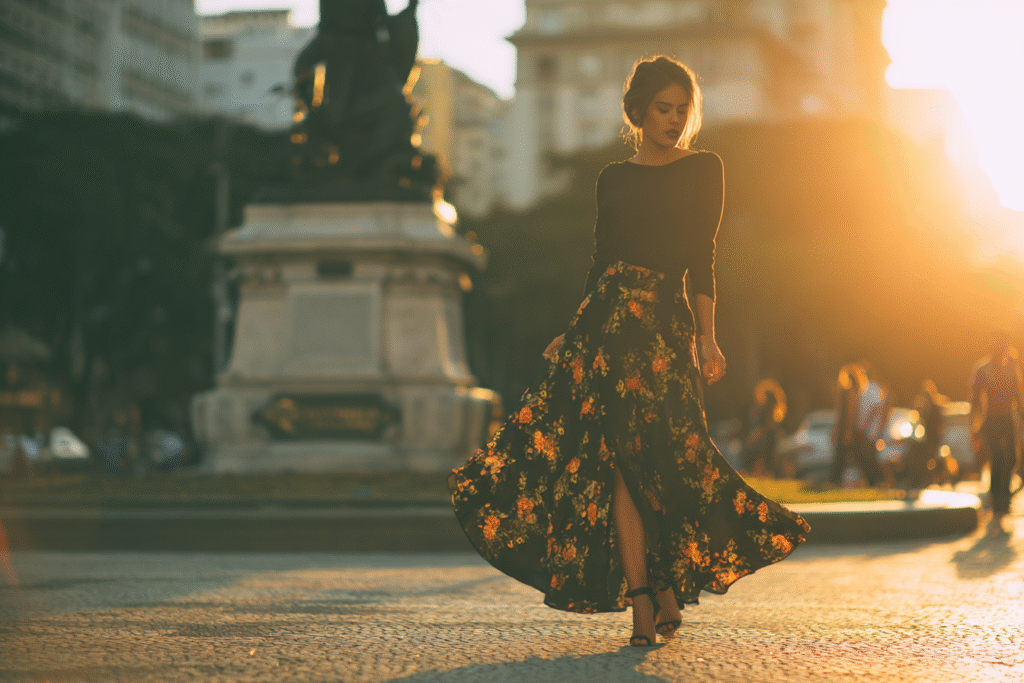 Saia Corola Inspirações e Tendências da Moda Atual