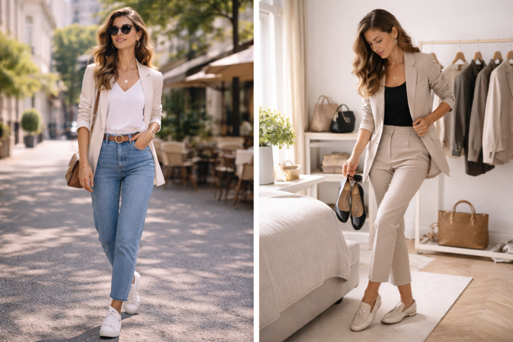 exemplos de repeticao inteligente para vestir bem no dia a dia com variacao de estilo