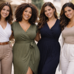 mulheres com corpo real usando roupas que valorizam proporcoes e estilo