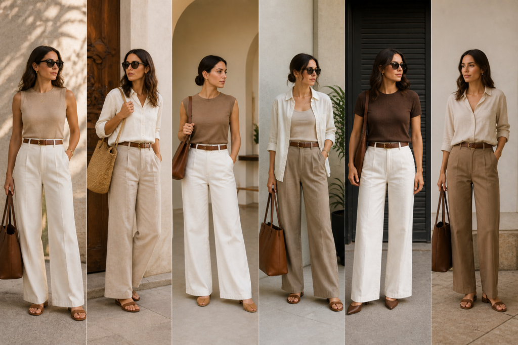 paleta neutra e elegante para quiet luxury no Brasil